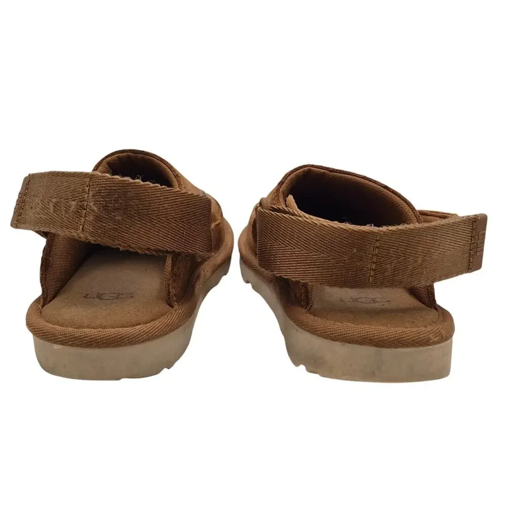 UGG Goldenstar Cozy Clog chestnut Girls size 13
